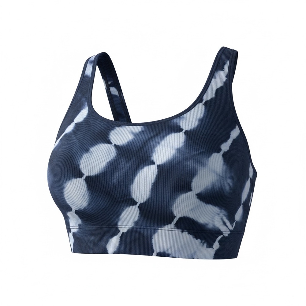 Victoria's Secret Navy and White Sports Bra